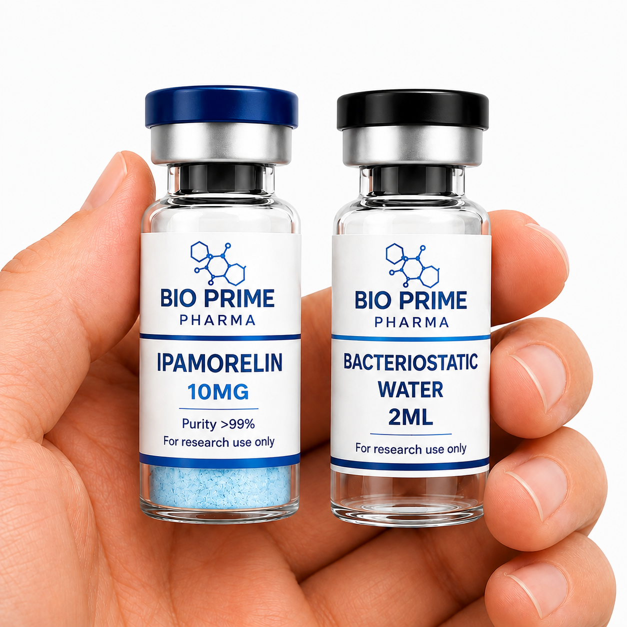 IPAMORELIN 10MG - FRASCO + DILUENTE