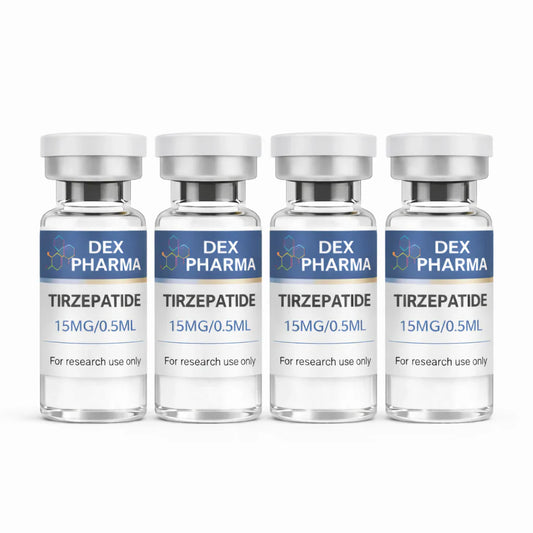 TIZERPATIDE 0,5ML/15MG - 4 FRASCOS