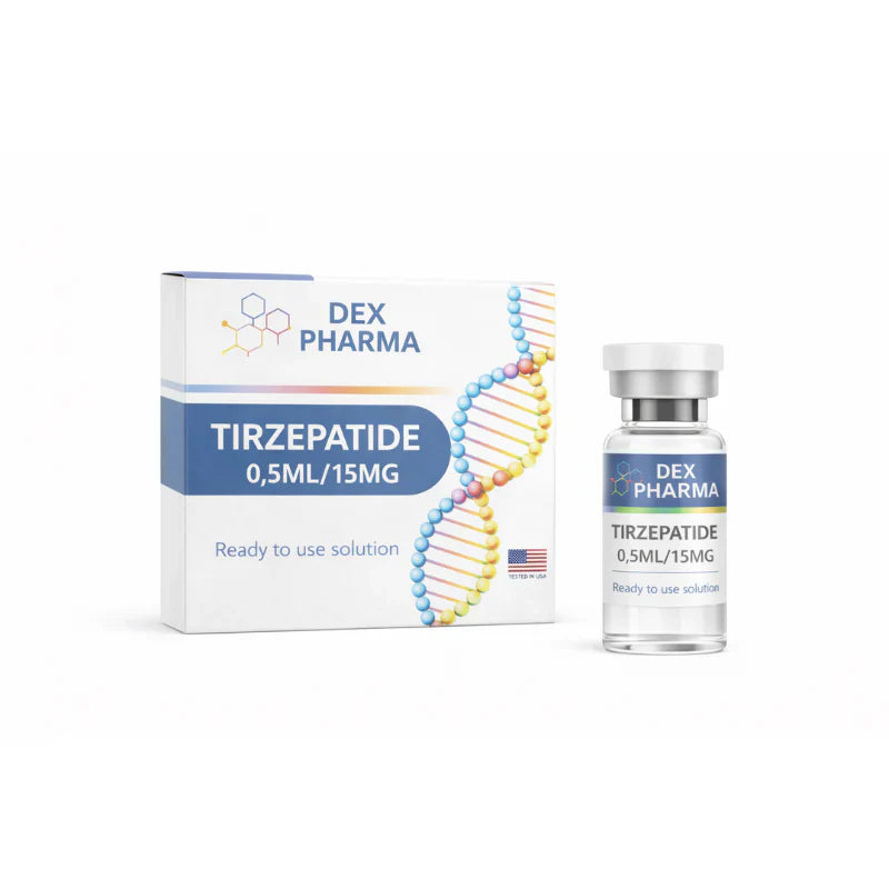 TIZERPATIDE 0,5ML/15MG - 4 FRASCOS