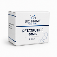 RETATRUTIDE 40MG - FRASCO + DILUENTE R$ 1.099,00