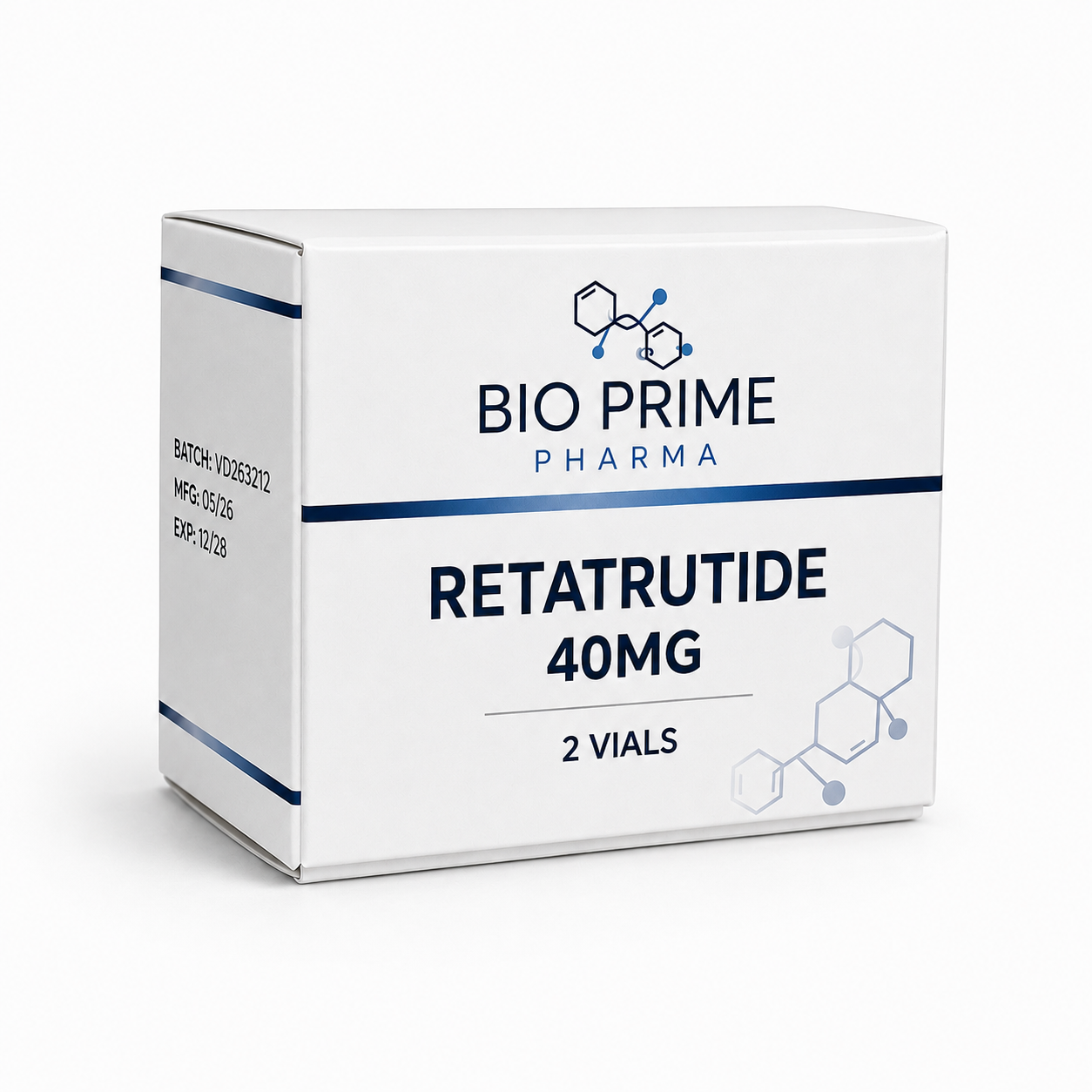RETATRUTIDE 40MG - FRASCO + DILUENTE R$ 1.099,00
