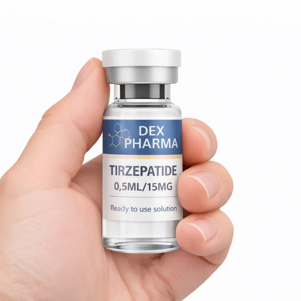TIZERPATIDE 0,5ML/15MG - 4 FRASCOS