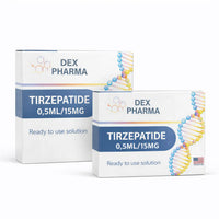 TIZERPATIDE 0,5ML/15MG - 4 FRASCOS