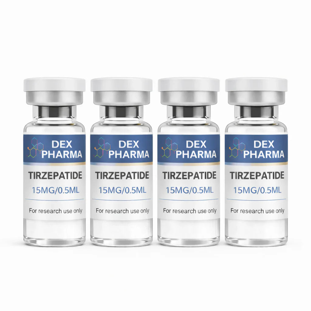 TIZERPATIDE 0,5ML/15MG - 4 FRASCOS