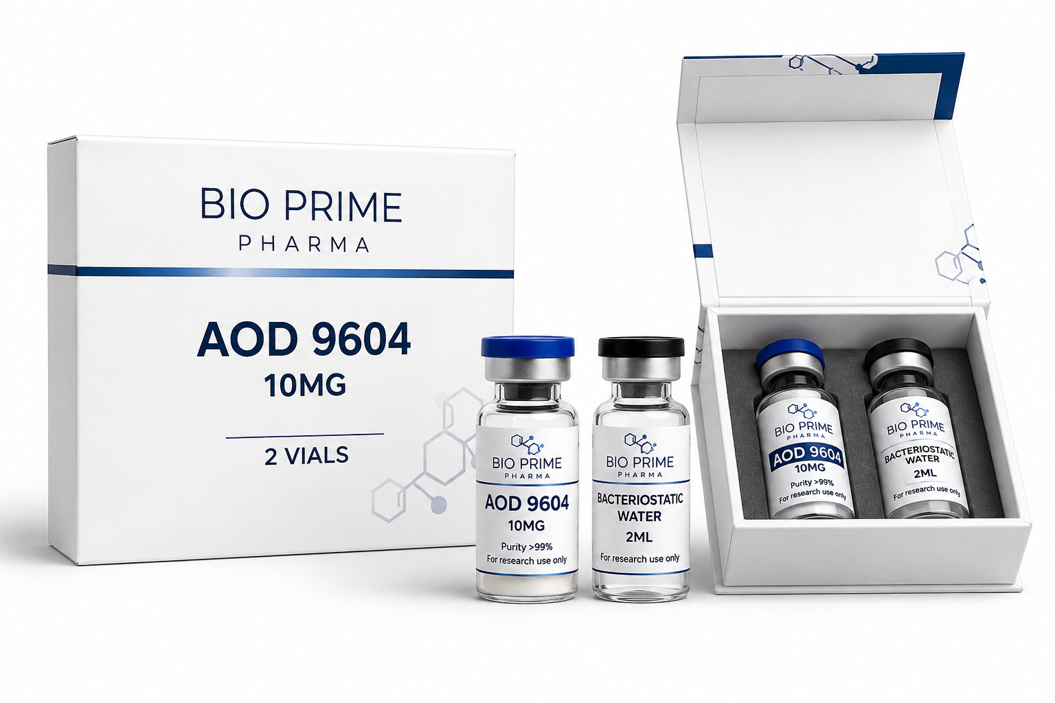 AOD-9604 10MG - FRASCO + DILUENTE